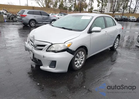 2012 Toyota Corolla Le z USA, uszkodzony, nr VIN 5YFBU4EE7CP062997